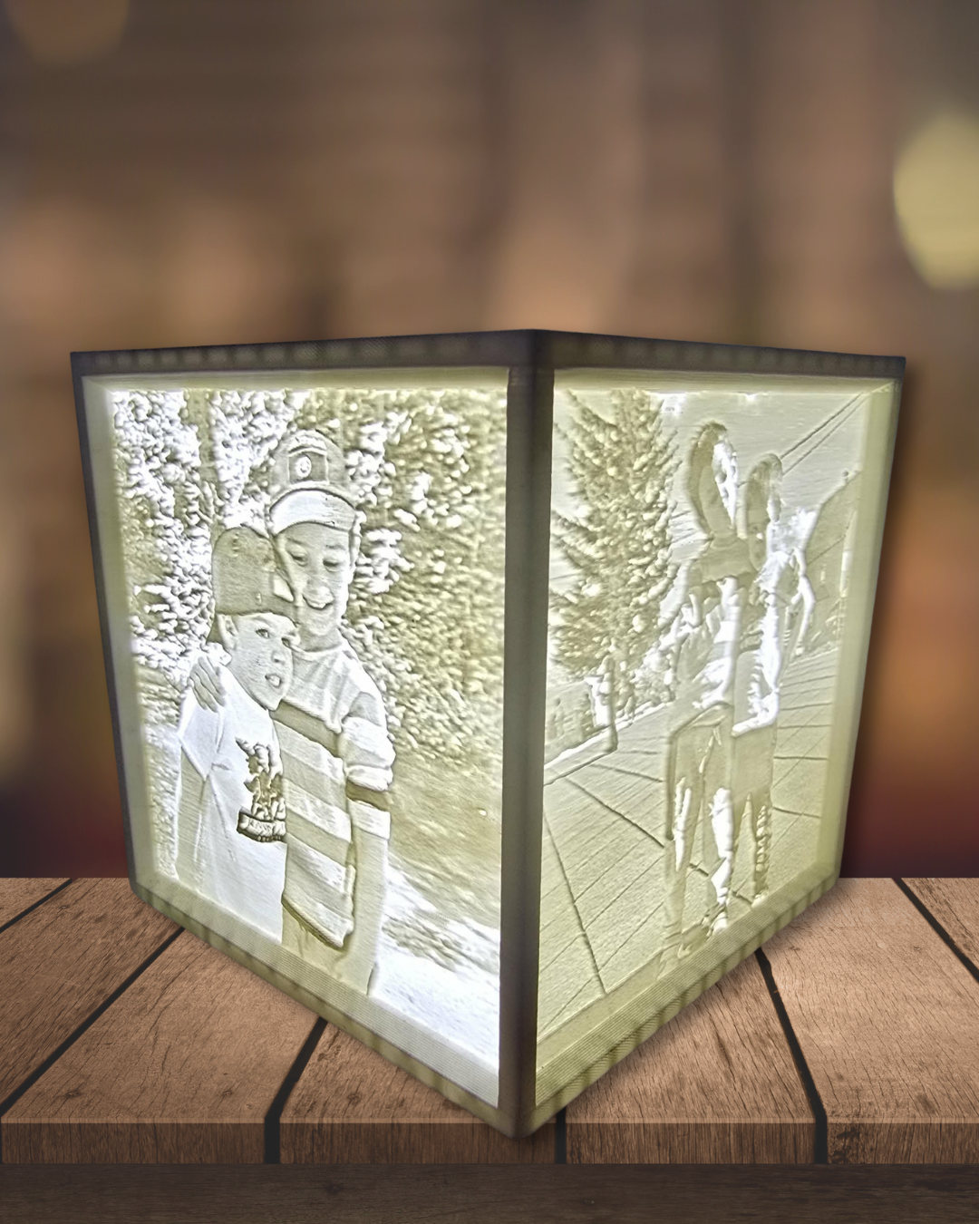 personalizovani pokloni - lampa od Vaših fotografija